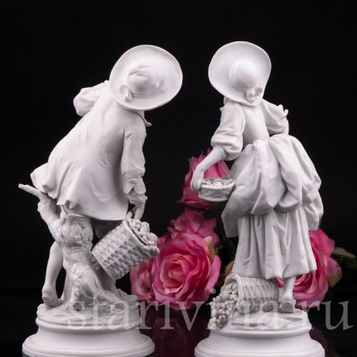 Сборщики винограда, Richard Eckert & Co, Германия, кон. 19 в.