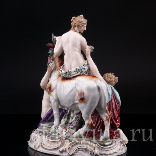 Фарфорвая статуэтка Похищение Европы, Dressel, Kister & Co, Германия, 1907-20 гг.