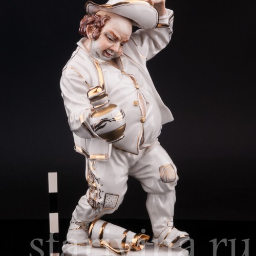 Статуэтка из фарфора Выпивоха с кувшином, Algora, Испания, вт. пол. 20 в.