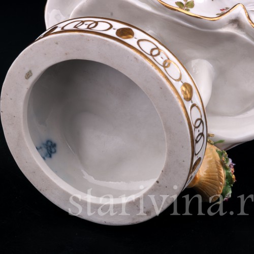 Статуэтка балерины из фарфора Танцовщица Камарго, Volkstedt, Германия, до 1935 г.