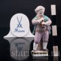 Фигурка из фарфора Мальчик, играющий на флейте, миниатюра, Meissen, Германия, кон. 19 - нач. 20 вв.