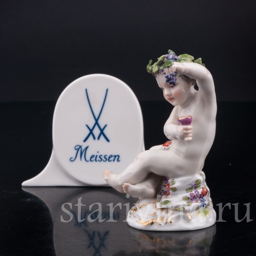 Пути с виноградом, аллегория осени, Meissen, Германия, сер. 19 - нач. 20 вв.