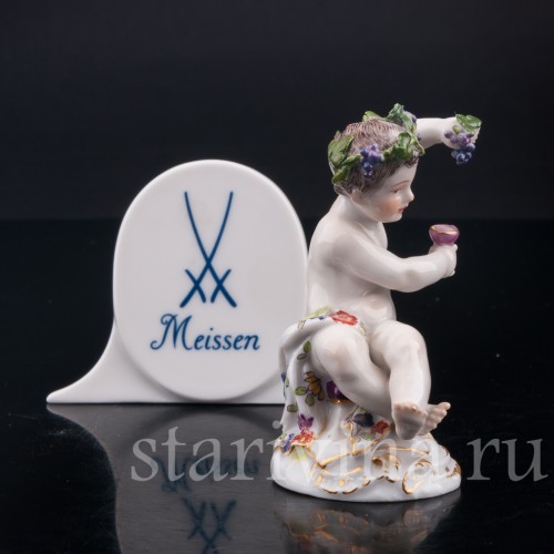 Пути с виноградом, аллегория осени, Meissen, Германия, сер. 19 - нач. 20 вв.