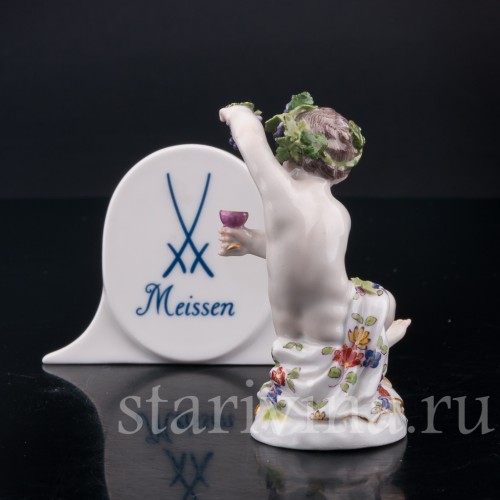 Пути с виноградом, аллегория осени, Meissen, Германия, сер. 19 - нач. 20 вв.