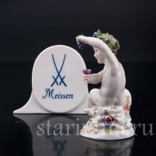 Пути с виноградом, аллегория осени, Meissen, Германия, сер. 19 - нач. 20 вв.