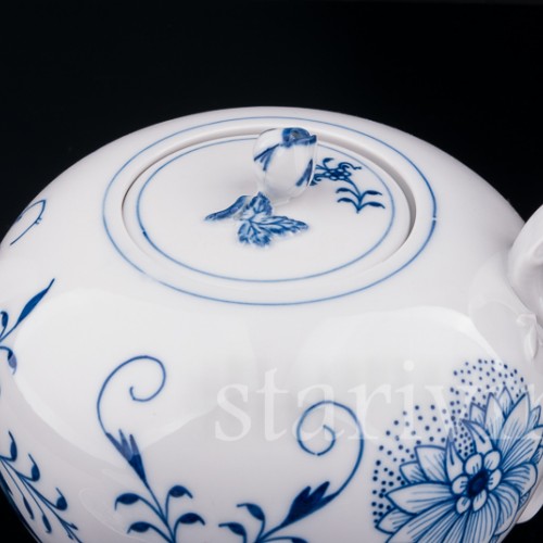 Две чайных пары и чайник, Meissen, Германия, вт. пол. 20 в