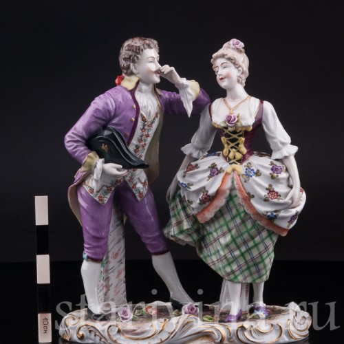 Статуэтка из фарфора Галантная пара, Германия, нач. 20 в.