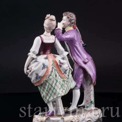Статуэтка из фарфора Галантная пара, Германия, нач. 20 в.