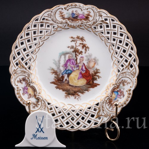 Десертный сервиз, Meissen, Германия, сер.19 - нач.20 вв
