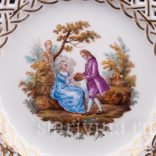 Десертный сервиз, Meissen, Германия, сер.19 - нач.20 вв