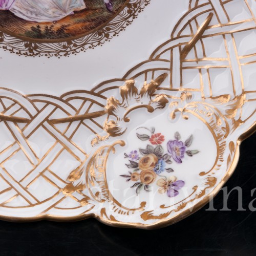 Десертный сервиз, Meissen, Германия, сер.19 - нач.20 вв