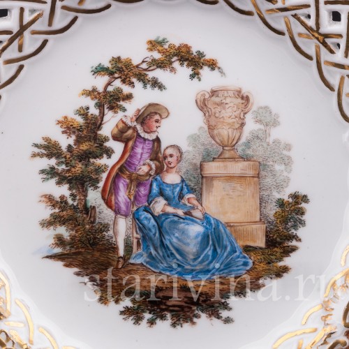 Десертный сервиз, Meissen, Германия, сер.19 - нач.20 вв