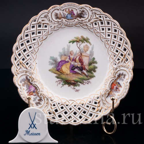 Десертный сервиз, Meissen, Германия, сер.19 - нач.20 вв