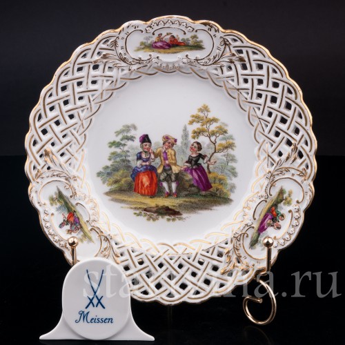 Десертный сервиз, Meissen, Германия, сер.19 - нач.20 вв