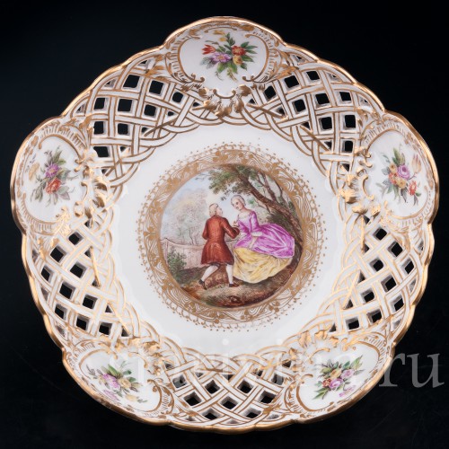 Десертный сервиз, Meissen, Германия, сер.19 - нач.20 вв