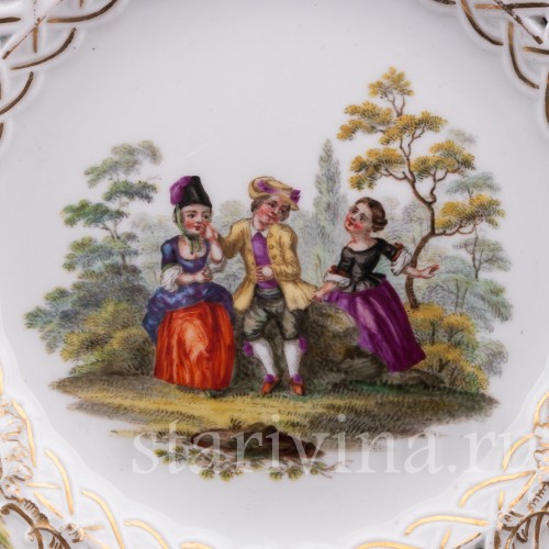 Десертный сервиз, Meissen, Германия, сер.19 - нач.20 вв