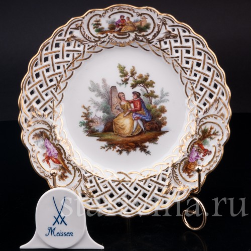 Десертный сервиз, Meissen, Германия, сер.19 - нач.20 вв