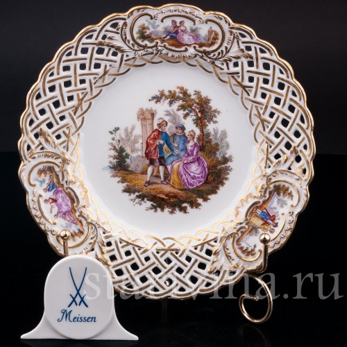 Десертный сервиз, Meissen, Германия, сер.19 - нач.20 вв