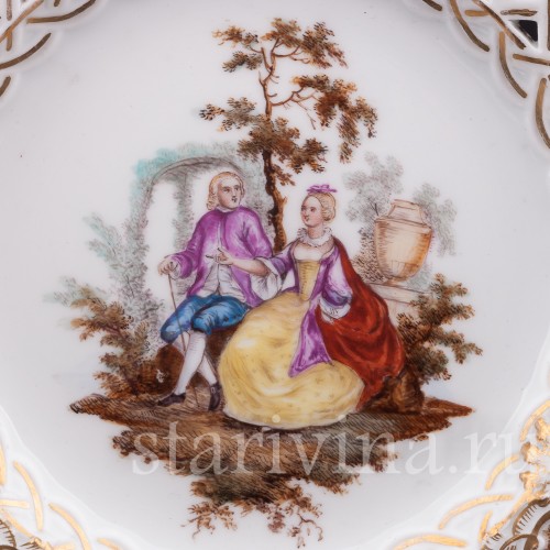 Десертный сервиз, Meissen, Германия, сер.19 - нач.20 вв