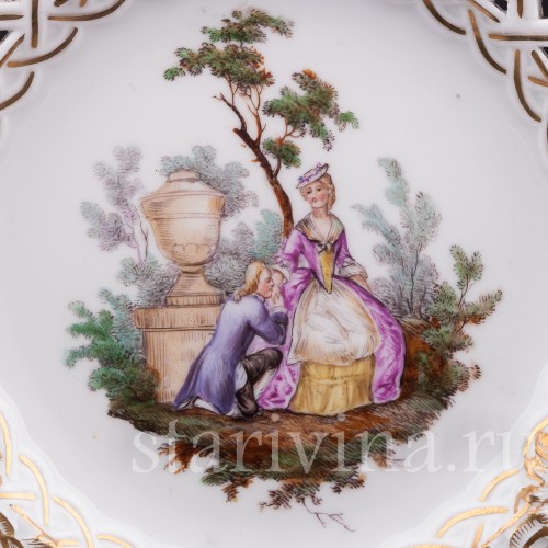 Десертный сервиз, Meissen, Германия, сер.19 - нач.20 вв