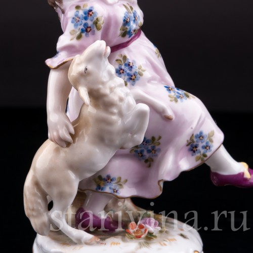 Девочка с овечкой, Karl Ens, Германия