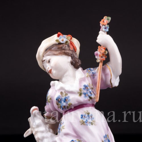 Девочка с овечкой, Karl Ens, Германия