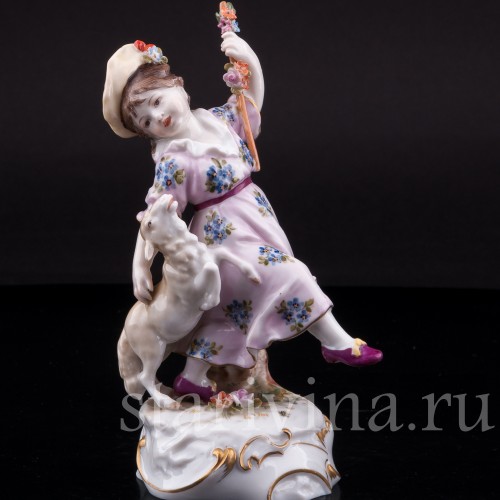 Девочка с овечкой, Karl Ens, Германия