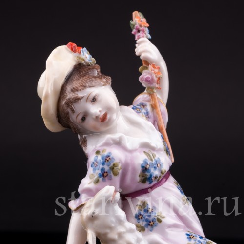 Девочка с овечкой, Karl Ens, Германия