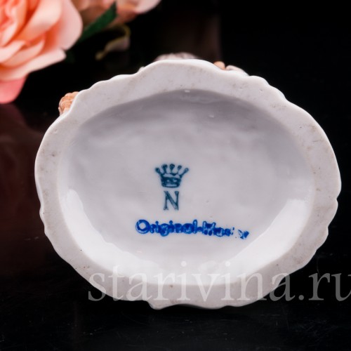 Фигурка Девочка-цветочница, Дрезден, Германия, вт. пол. 20 в.