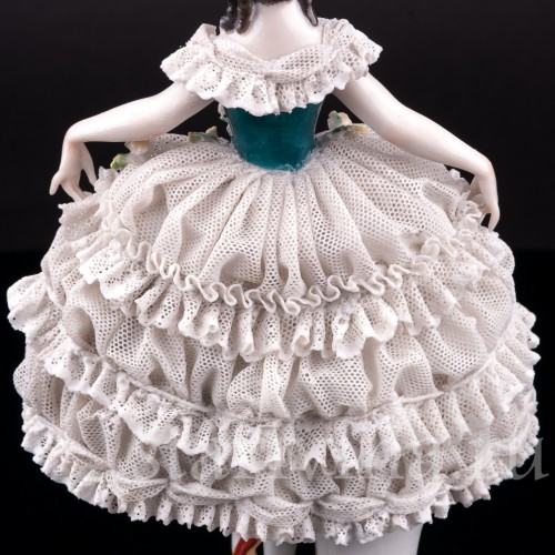 Балерина, кружевная, Volkstedt, Германия, нач. 20 в.