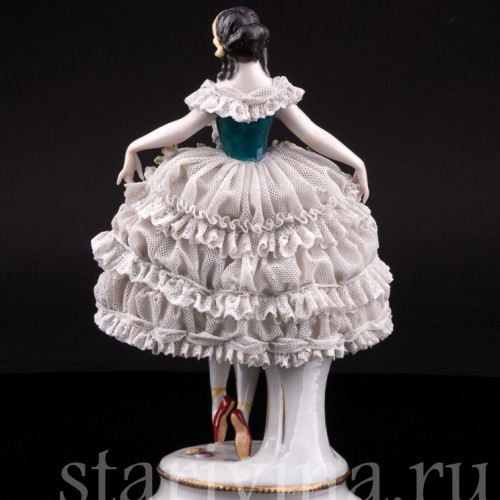 Балерина, кружевная, Volkstedt, Германия, нач. 20 в.