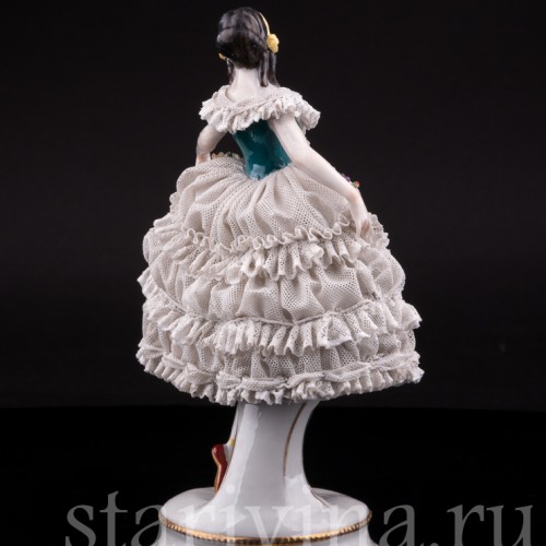 Балерина, кружевная, Volkstedt, Германия, нач. 20 в.