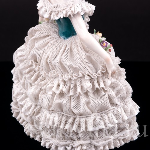 Балерина, кружевная, Volkstedt, Германия, нач. 20 в.