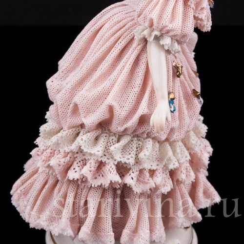 Девушка в капоре, кружевная, Ackermann & Fritze, Германия