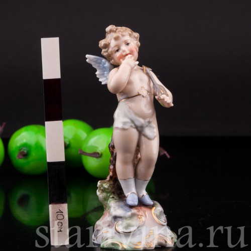 Ангелочек, миниатюра, Volkstedt, Германия, кон. 19 в.