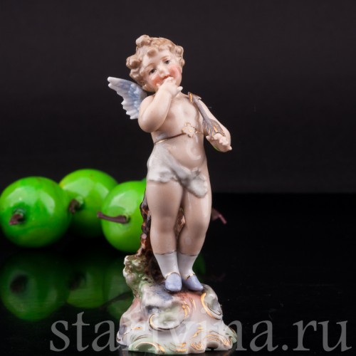 Ангелочек, миниатюра, Volkstedt, Германия, кон. 19 в.