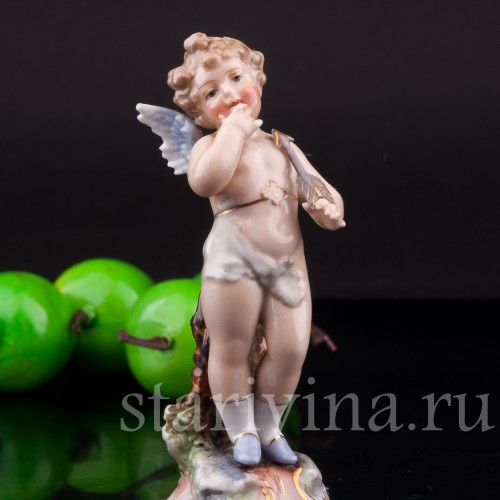 Ангелочек, миниатюра, Volkstedt, Германия, кон. 19 в.