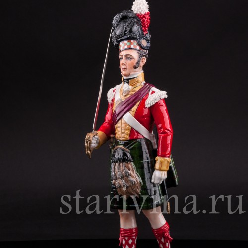 Солдат полка Сифоротских горцев, 1815, Sitzendorf, Германия