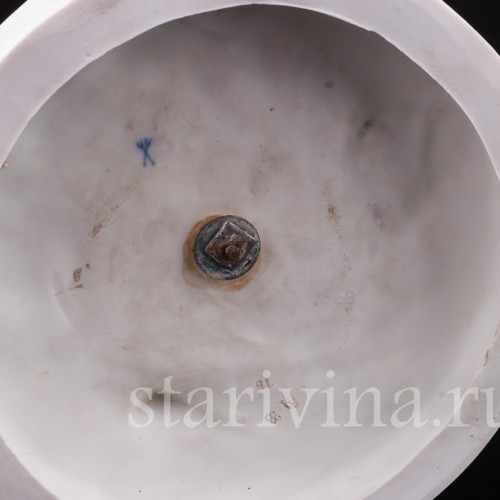 Фарфоровая композиция Пять чувств, аллегория, Volkstedt, Германия, кон. 19 в.