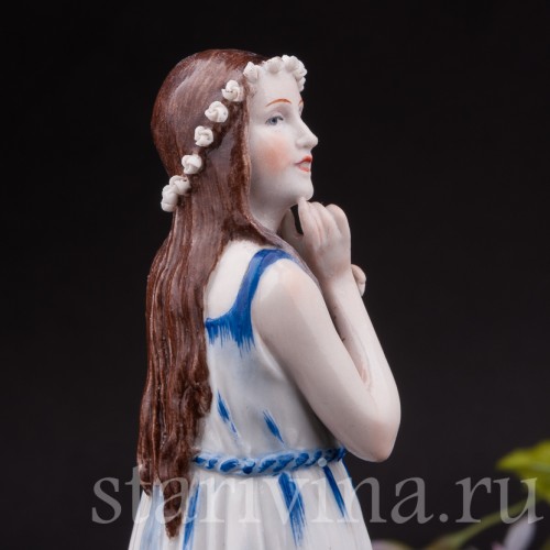 Статуэтка В мечтах, E. A. Muller, Германия, 1890-1927 гг.