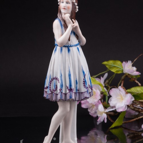 Статуэтка В мечтах, E. A. Muller, Германия, 1890-1927 гг.