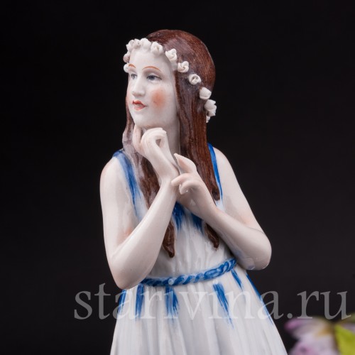 Статуэтка В мечтах, E. A. Muller, Германия, 1890-1927 гг.