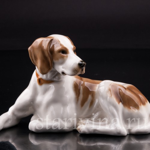 Статуэтка Охотничья собака, Hutschenreuther, Германия, 1931-48 гг.