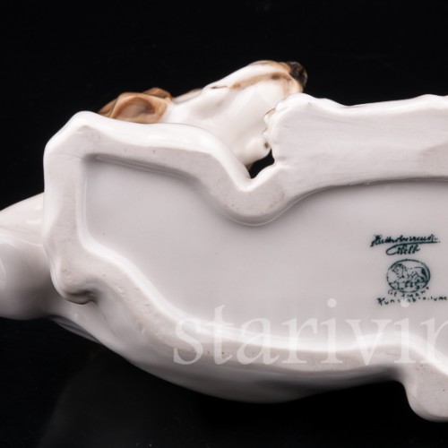 Статуэтка Охотничья собака, Hutschenreuther, Германия, 1931-48 гг.