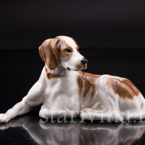 Статуэтка Охотничья собака, Hutschenreuther, Германия, 1931-48 гг.