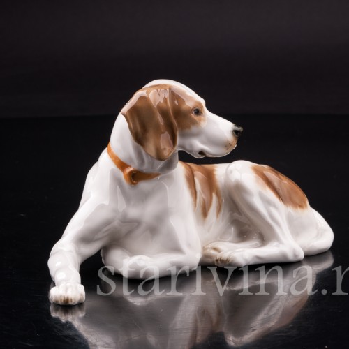Статуэтка Охотничья собака, Hutschenreuther, Германия, 1931-48 гг.