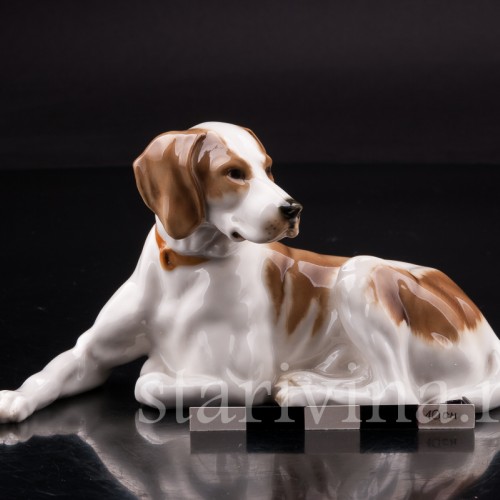 Статуэтка Охотничья собака, Hutschenreuther, Германия, 1931-48 гг.