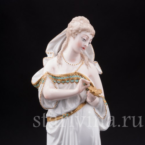 Фарфоровая статуэтка Аллегория весны, Limoges, Франция, 1872-81 гг.