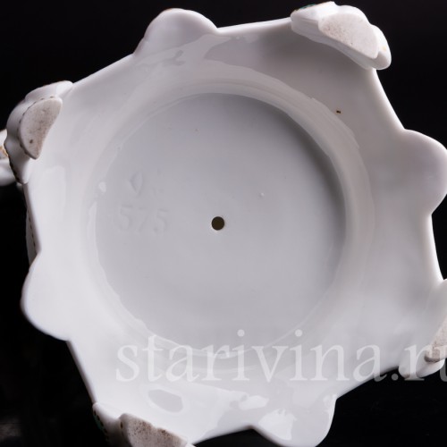 Антикварная фарфоровая статуэтка Аллегория зимы, Limoges, Франция, 1872-81 гг.