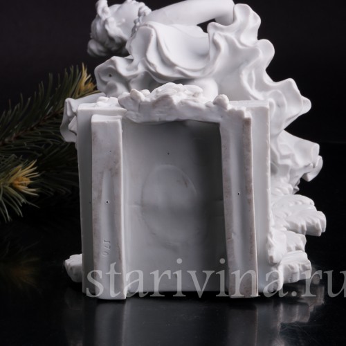 Фарфоровая статуэтка Балерина с розами, Volkstedt, Германия, кон. 19 в.